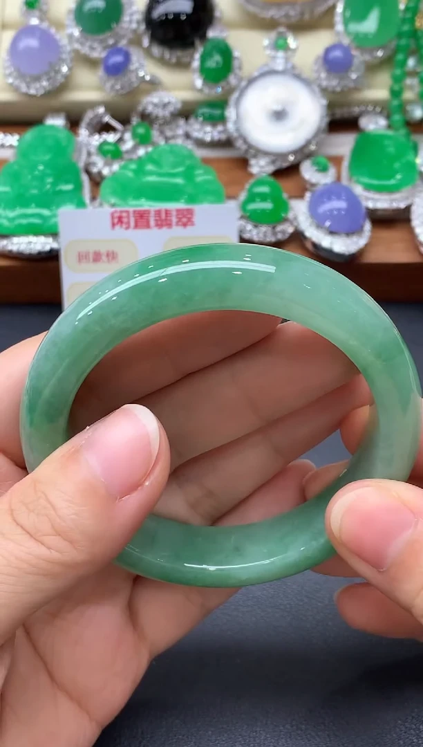 未镶嵌手镯翡翠148-中国好珍宝