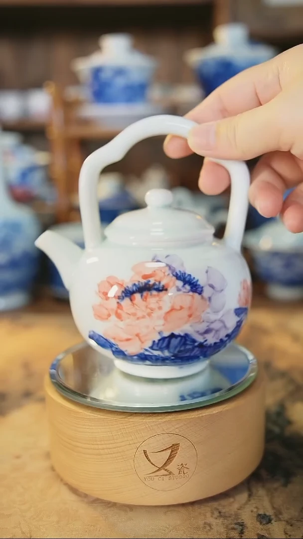 17景德镇手工手绘茶具