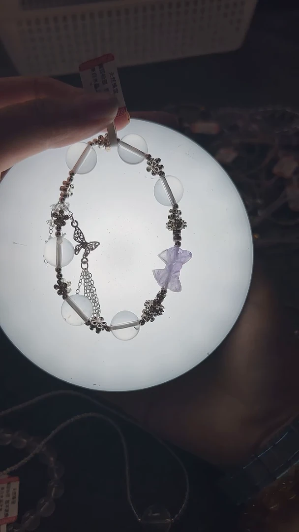 水晶手链未镶嵌105多样性发其一