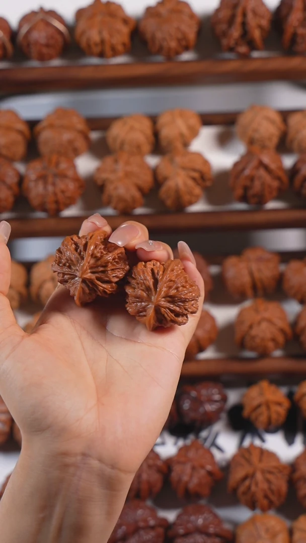 文玩核桃把件苹果园角