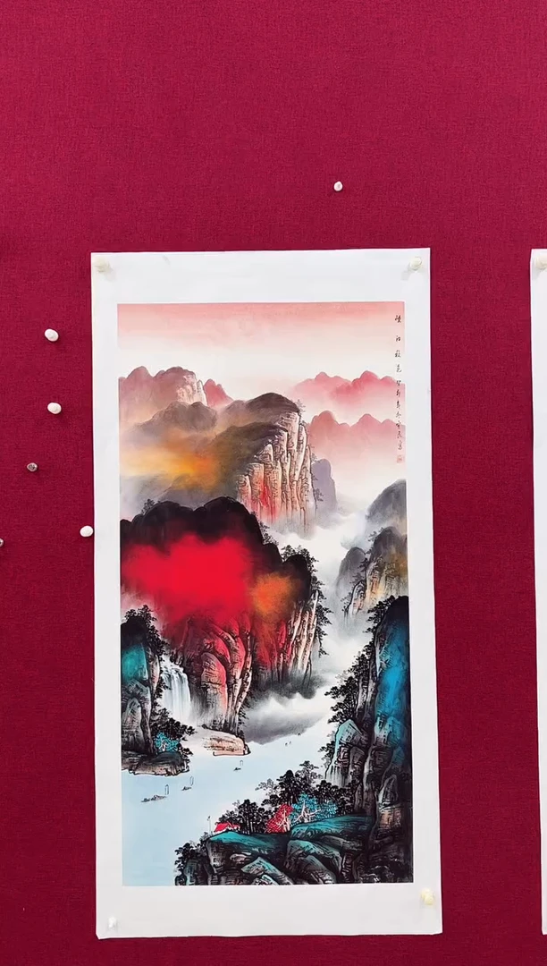 国画张现民的国画作品