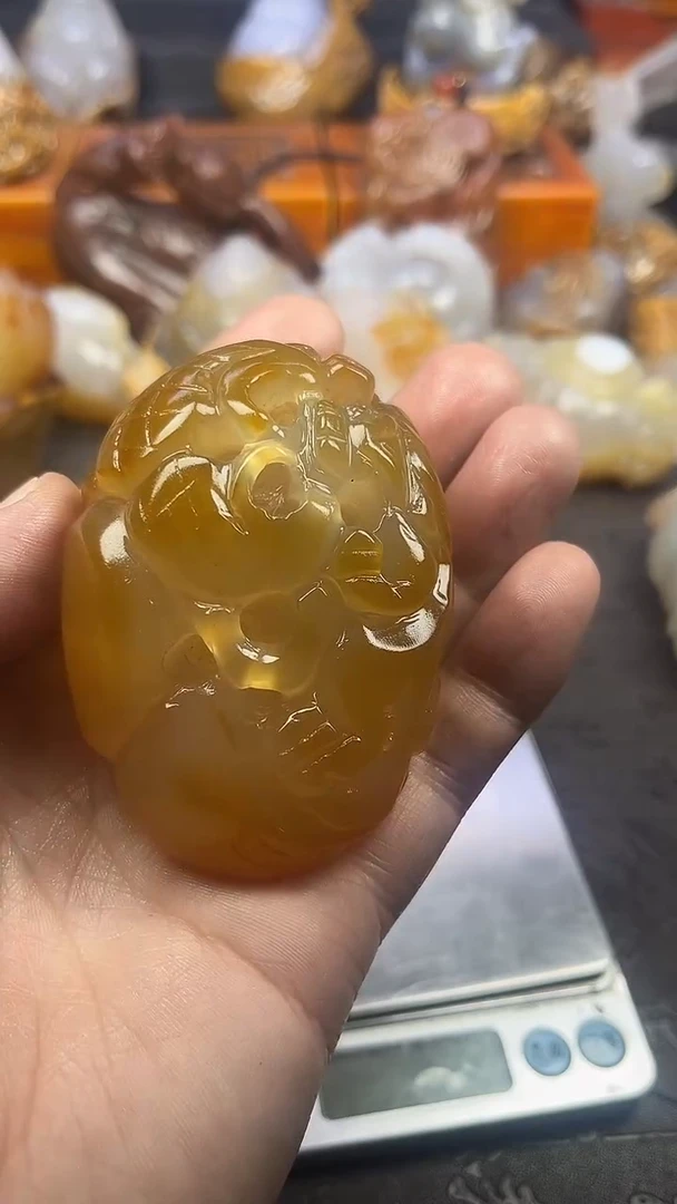 【闪购商品】玛瑙/玉髓手把未镶嵌1