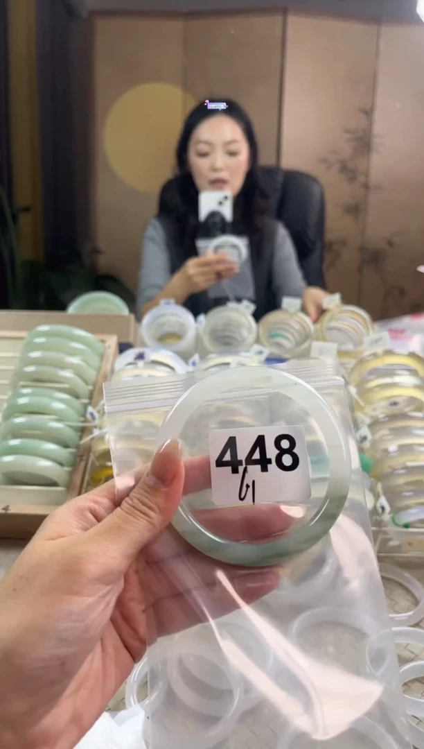 手镯玛瑙/玉髓未镶嵌天山翠默认微抠448