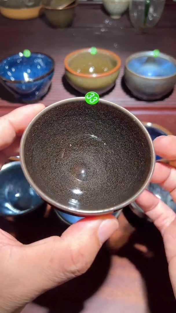 【闪购商品】茶盏33龙窑柴烧主人杯