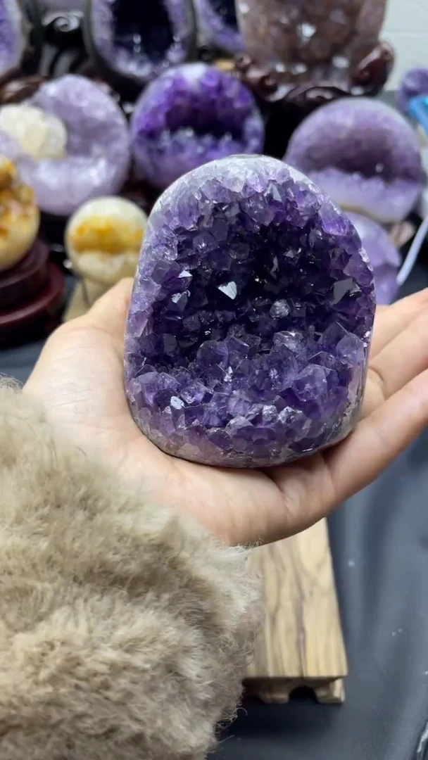 未镶嵌大型摆件（非配饰）紫晶501号摆件