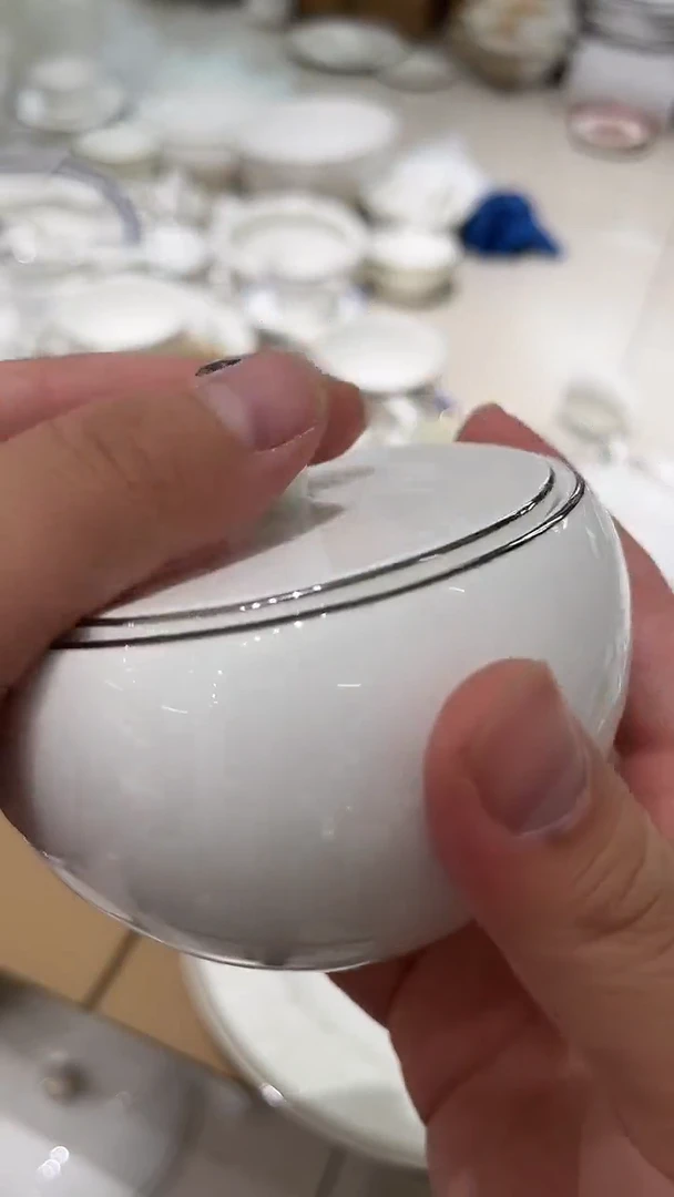 瓷1个糖缸隆达骨质瓷