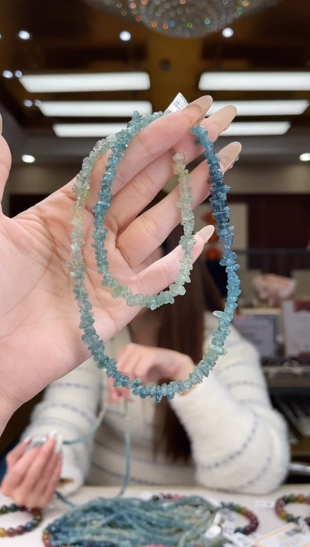 【闪购商品】碧玺/未镶嵌碧玺项链多样性发货55