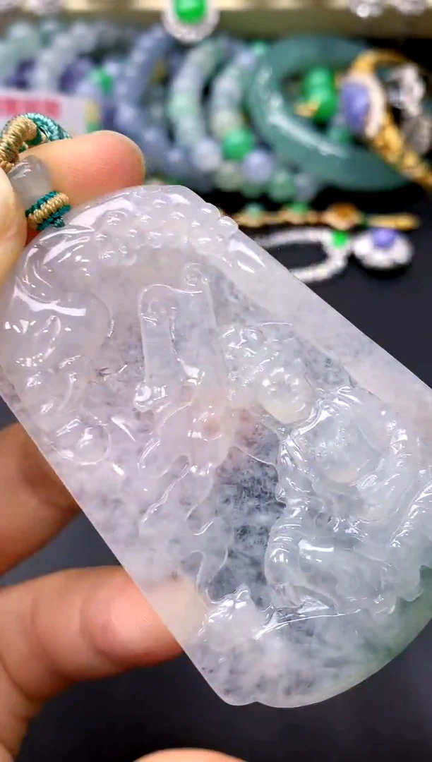 颈饰未镶嵌翡翠16-中国好珍宝