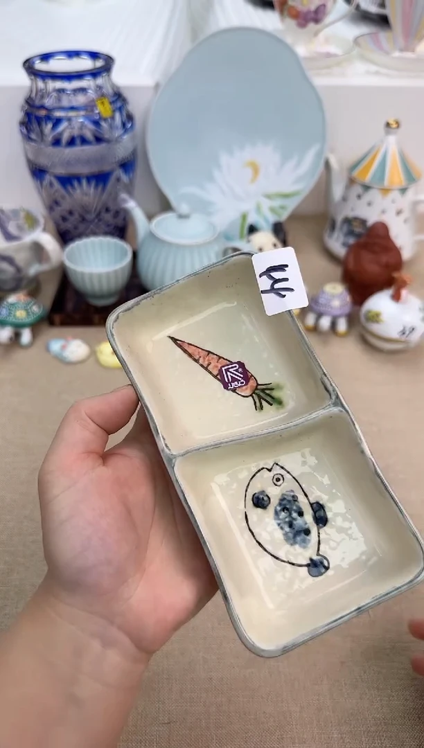 瓷片辰辰的瓷器好看到爆