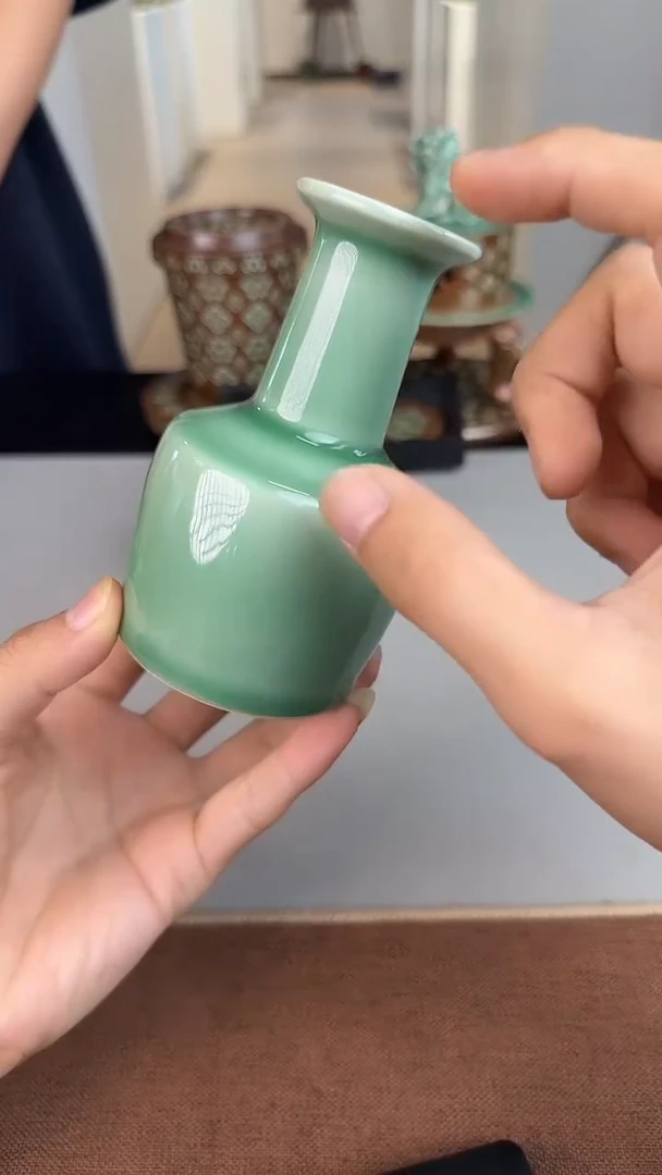 青瓷手工茶器包邮