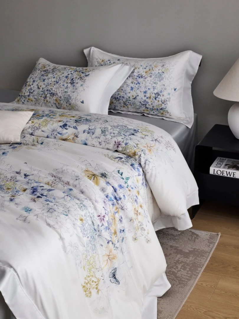 【玛洛驰专场】高级轻奢埃及棉数码印花宽边四件套-爱慕尼罗河