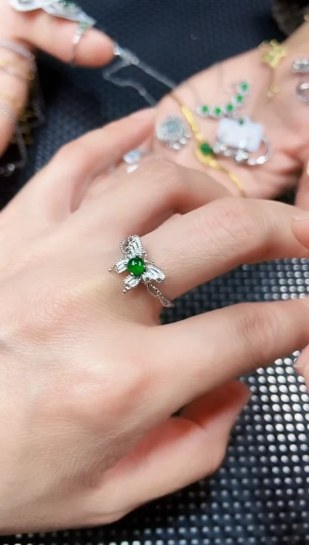 【闪购商品】翡翠戒指未镶嵌11111111111