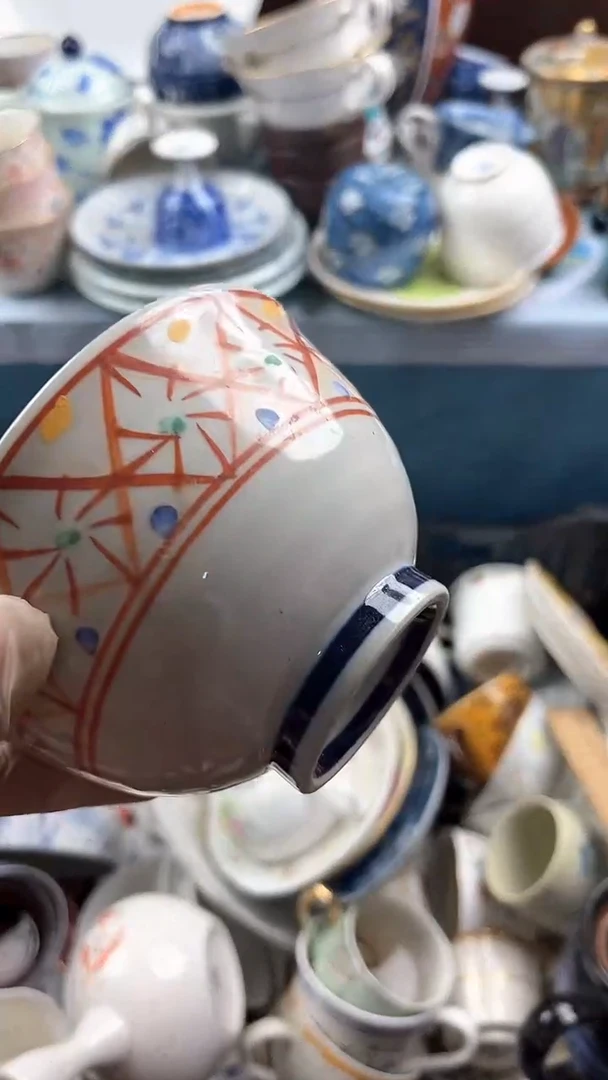 瓷片繁**光英哥瓷器满19.9包邮