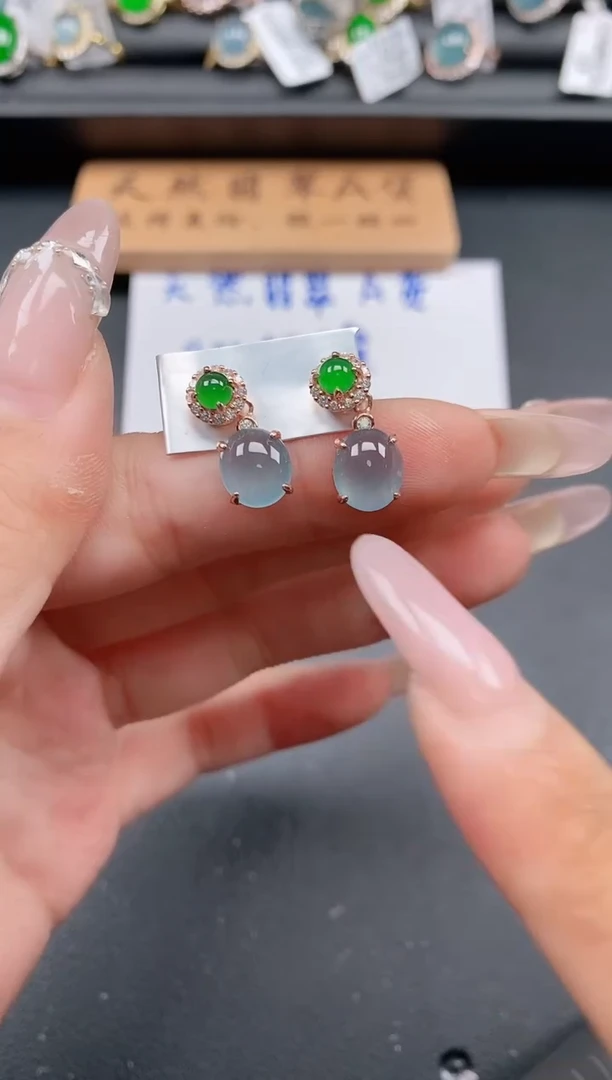 银S925镶嵌戒指翡翠1111