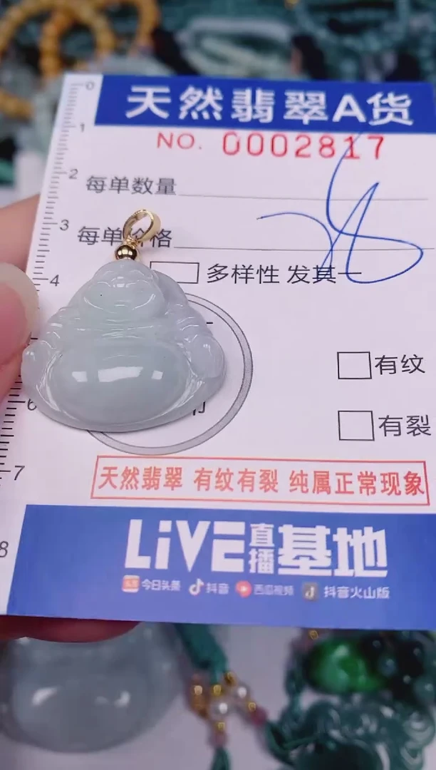 颈饰未镶嵌翡翠00002817