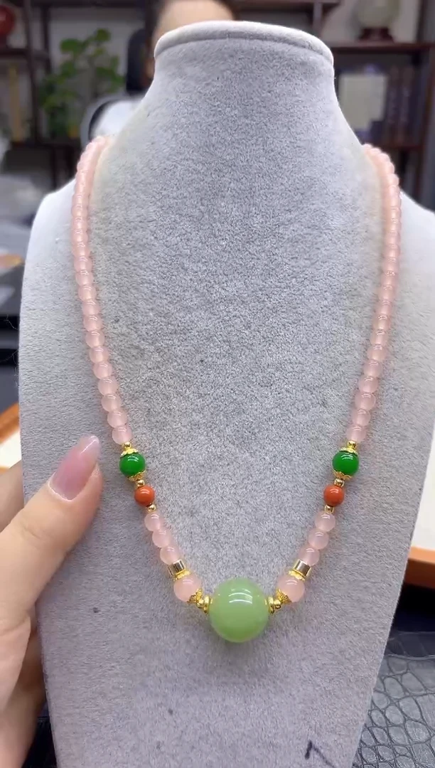 颈饰未镶嵌和田玉DIY款M11