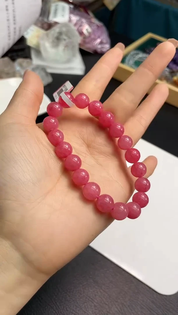 蔷薇辉石未镶嵌手串9/184多样性发一件