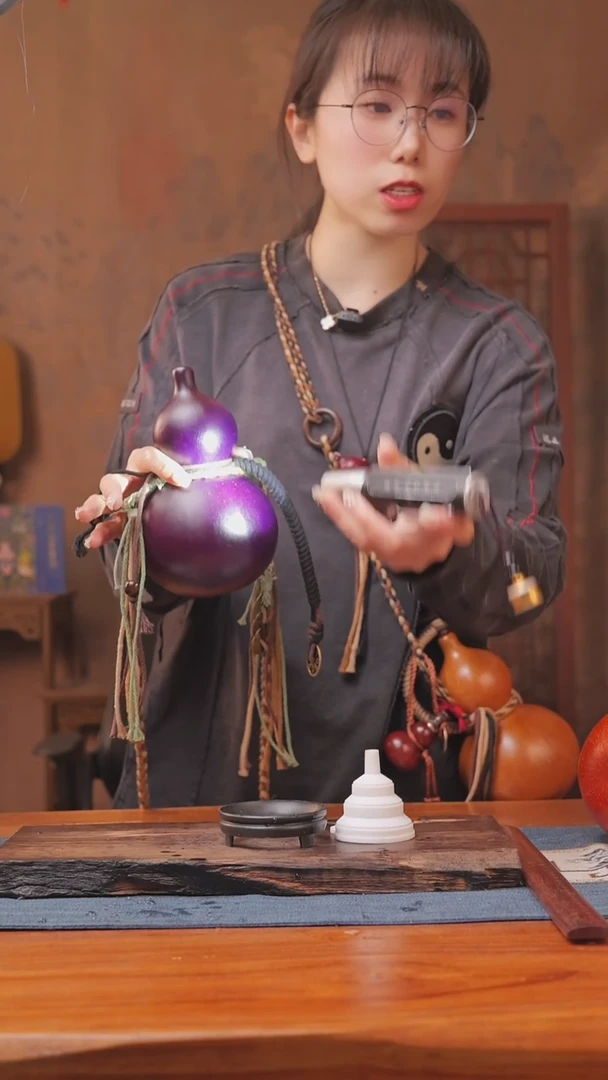 1150号链接精品大漆葫芦现货现发[一物一拍]