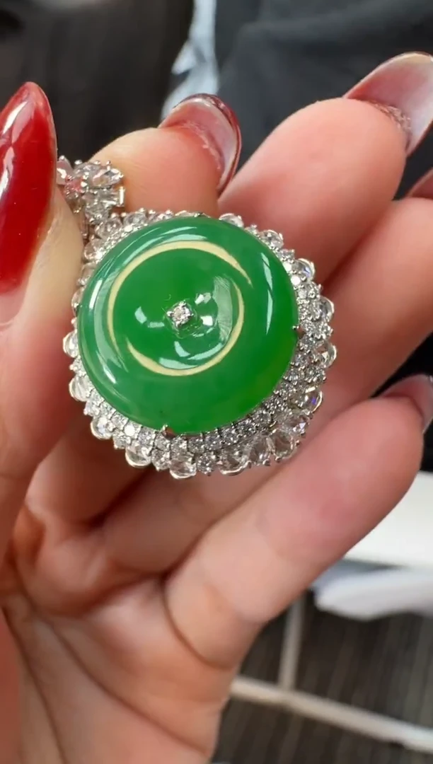 颈饰未镶嵌翡翠翡翠吊坠