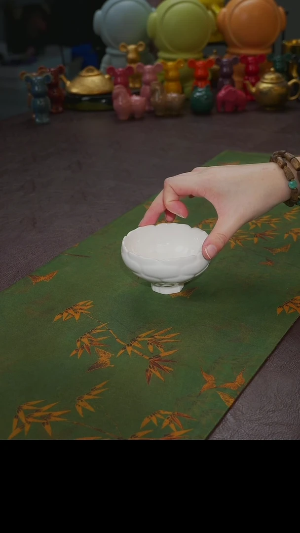 杯【宜景窑珍珠白系列】樊莲
