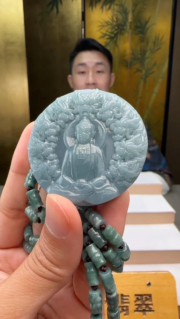 吊坠(赠链)未镶嵌翡翠多样性发其一XM@@60B7J03757