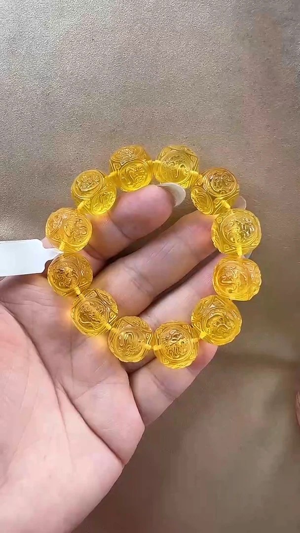 未镶嵌琥珀手链手串