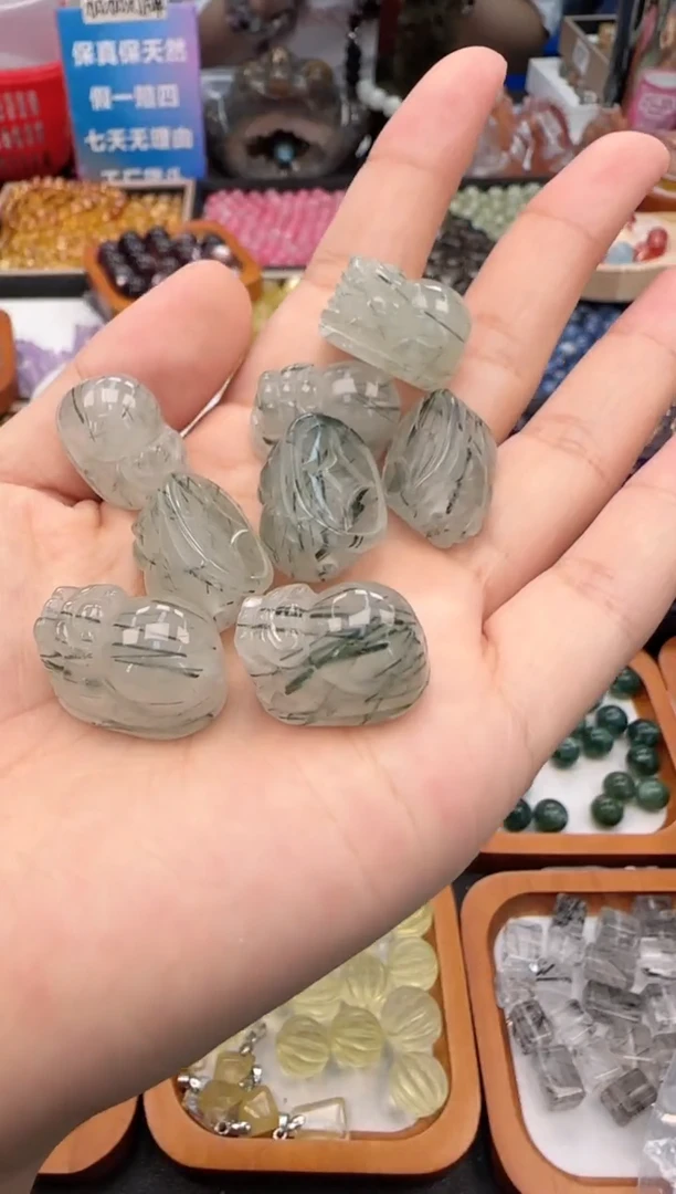 查罗石（紫龙晶）未镶嵌颈饰21a多样性发其一/11.14/1个