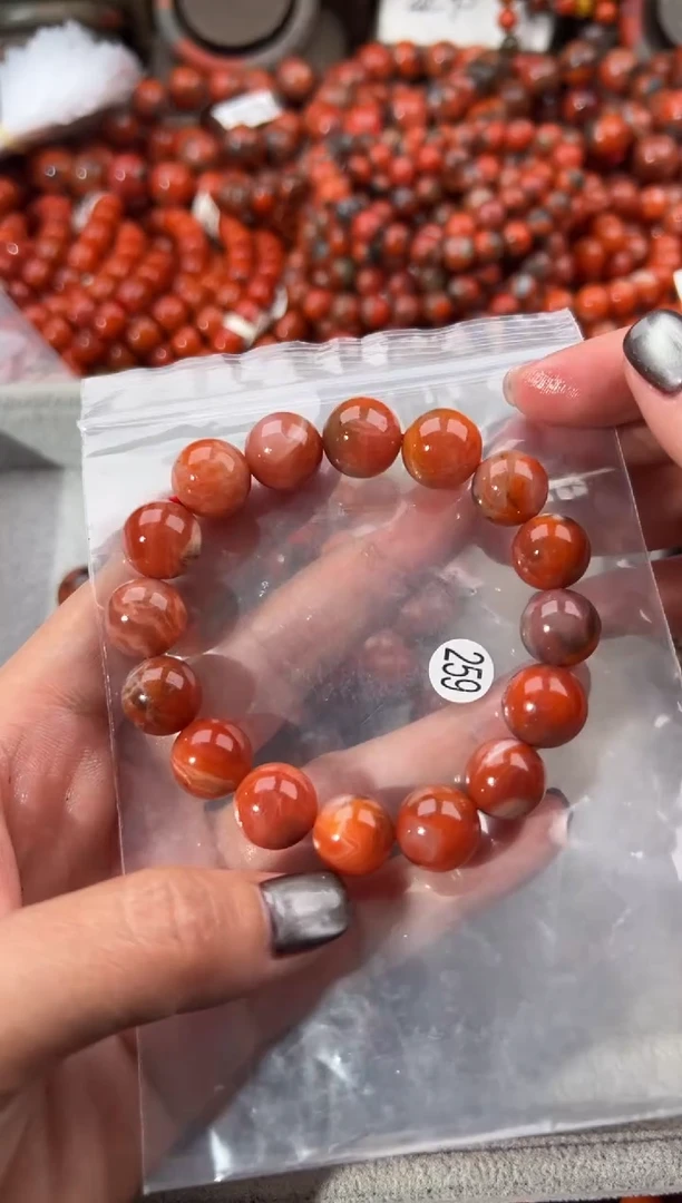 未镶嵌手串南红玛瑙12+