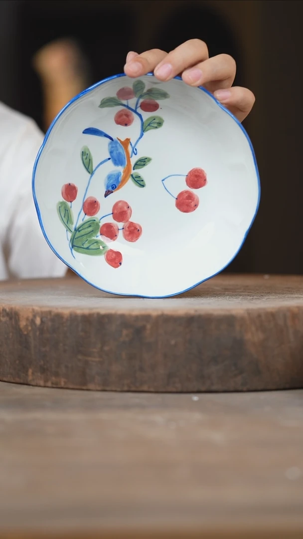 瓷片景德镇高温釉下彩（食品级）