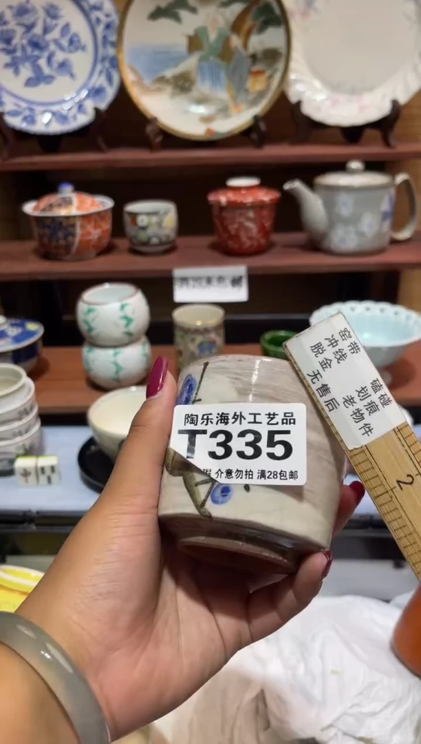 瓷片冬*梅               T335