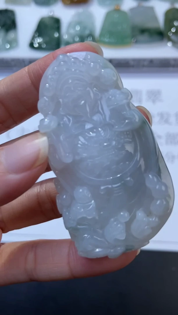 未镶嵌挂件翡翠379222   多人