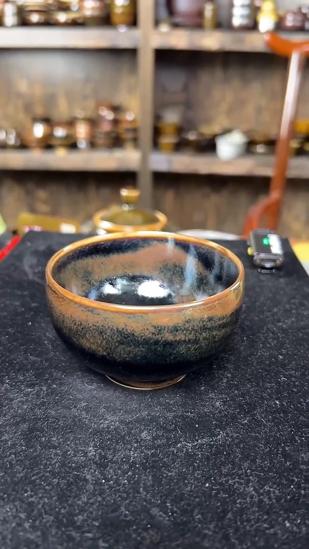 纯原矿高温煤窑烧制 窑变禅定100毫升