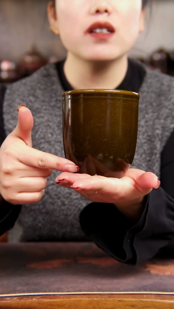 原矿鳝鱼黄大缸杯500毫升