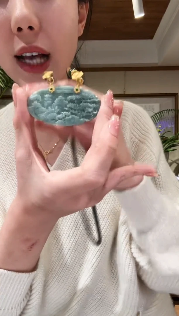 【闪购商品】翡翠颈饰未镶嵌国风