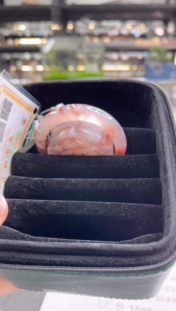 未镶嵌手镯石英质玉瑾圈口（赠品镯心）