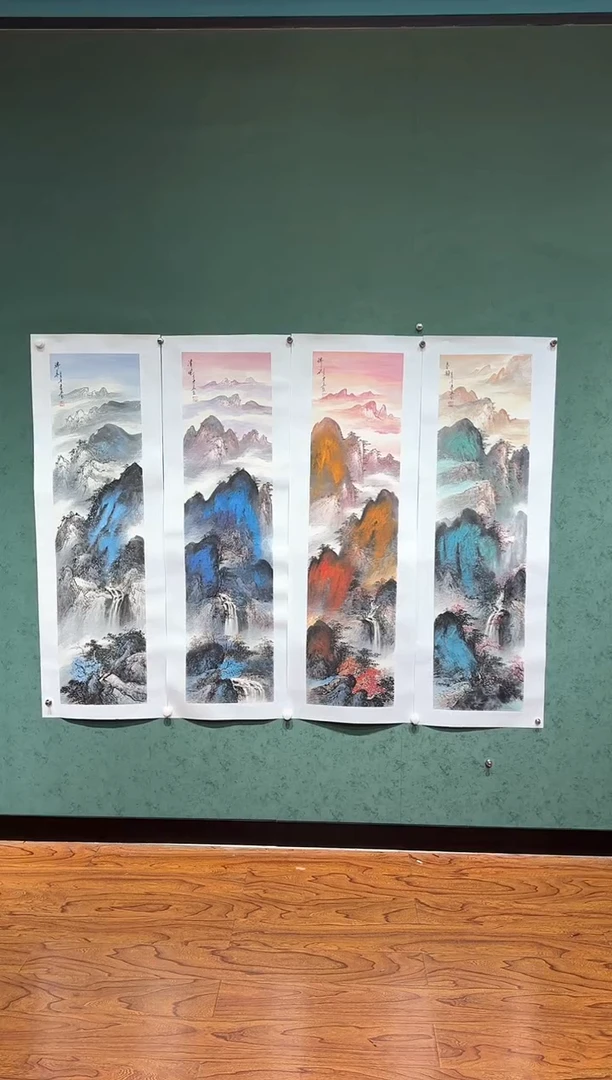 【闪购商品】国画周建真老师亲笔绘画作品29-85