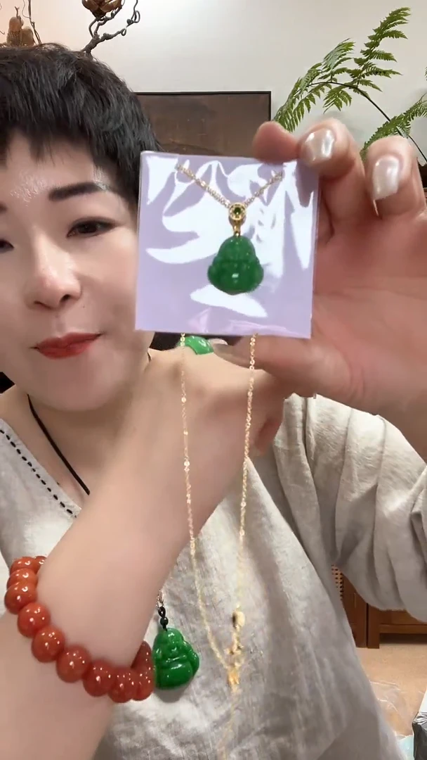 吊坠(赠链)合金翡翠118