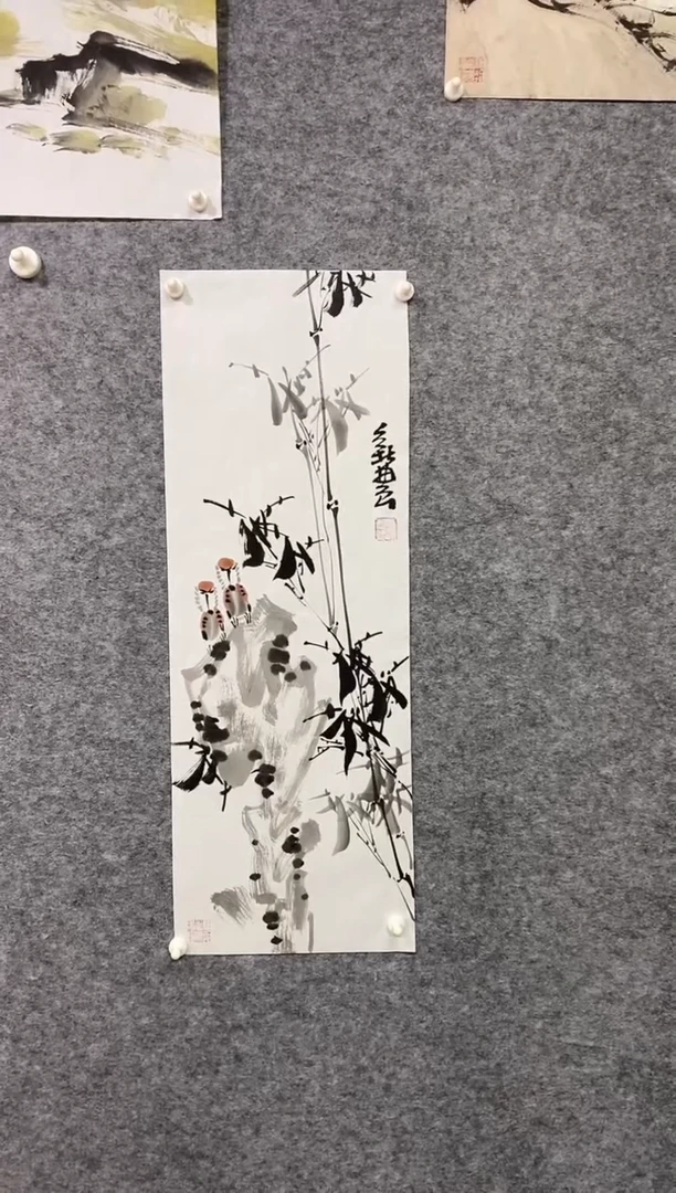 国画缪新农国画作品