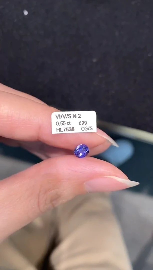 裸石蓝宝石0.55CT HL7538 CG/S