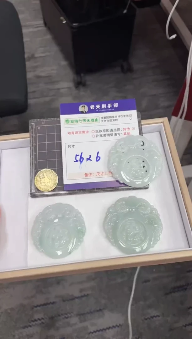 未镶嵌挂件翡翠吊坠FL8/多样性发其一CP配绳