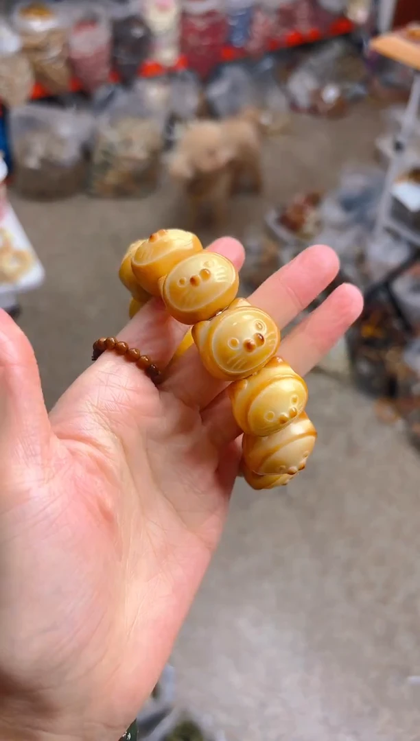 吊坠菩提根/象牙果帽子叮当猫单圈