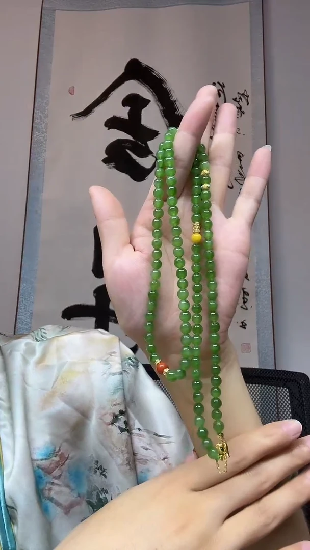 项链未镶嵌和田玉（碧玉）卡6