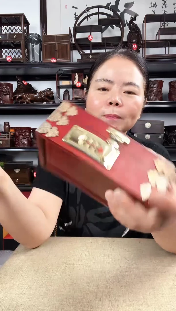 木长方盒老李红木工艺品