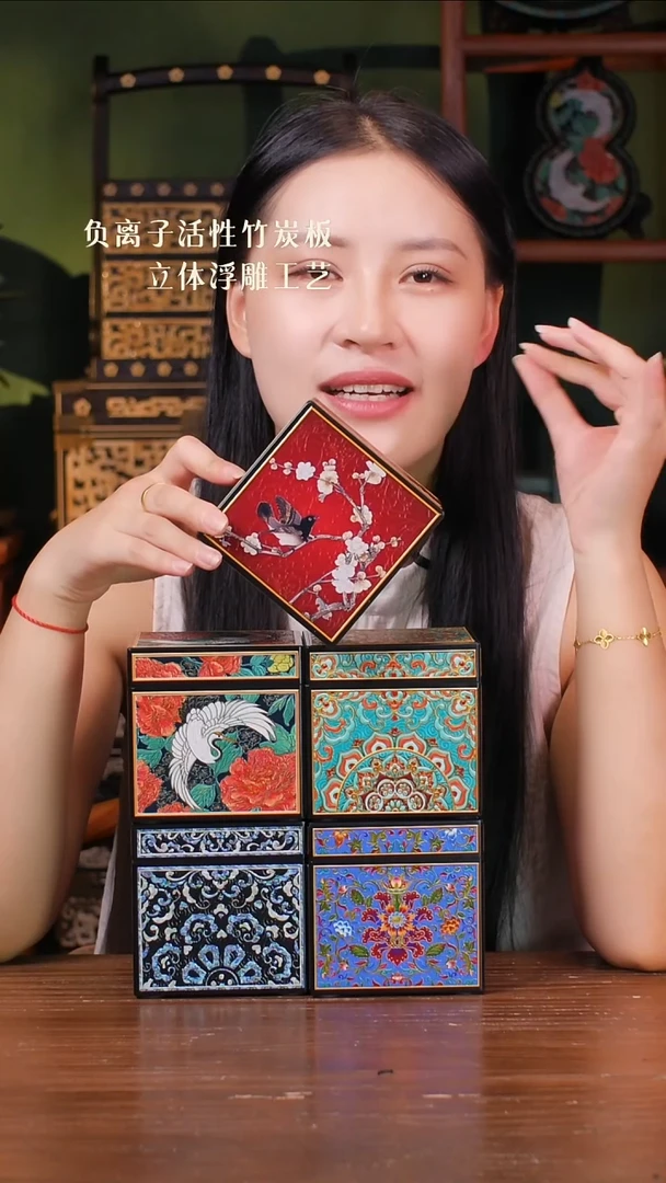 c***y壹藏贰宝青铜杯垫一对