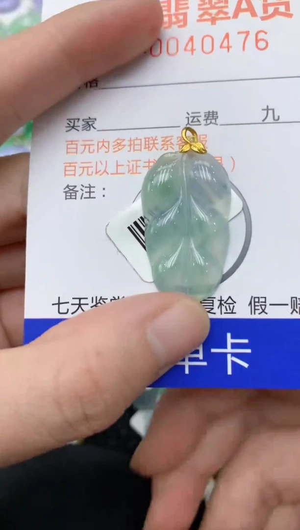【闪购商品】翡翠颈饰18K金镶嵌11111111