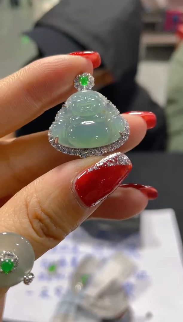 【闪购商品】翡翠颈饰未镶嵌天然A货翡翠多样性发货拍一发一