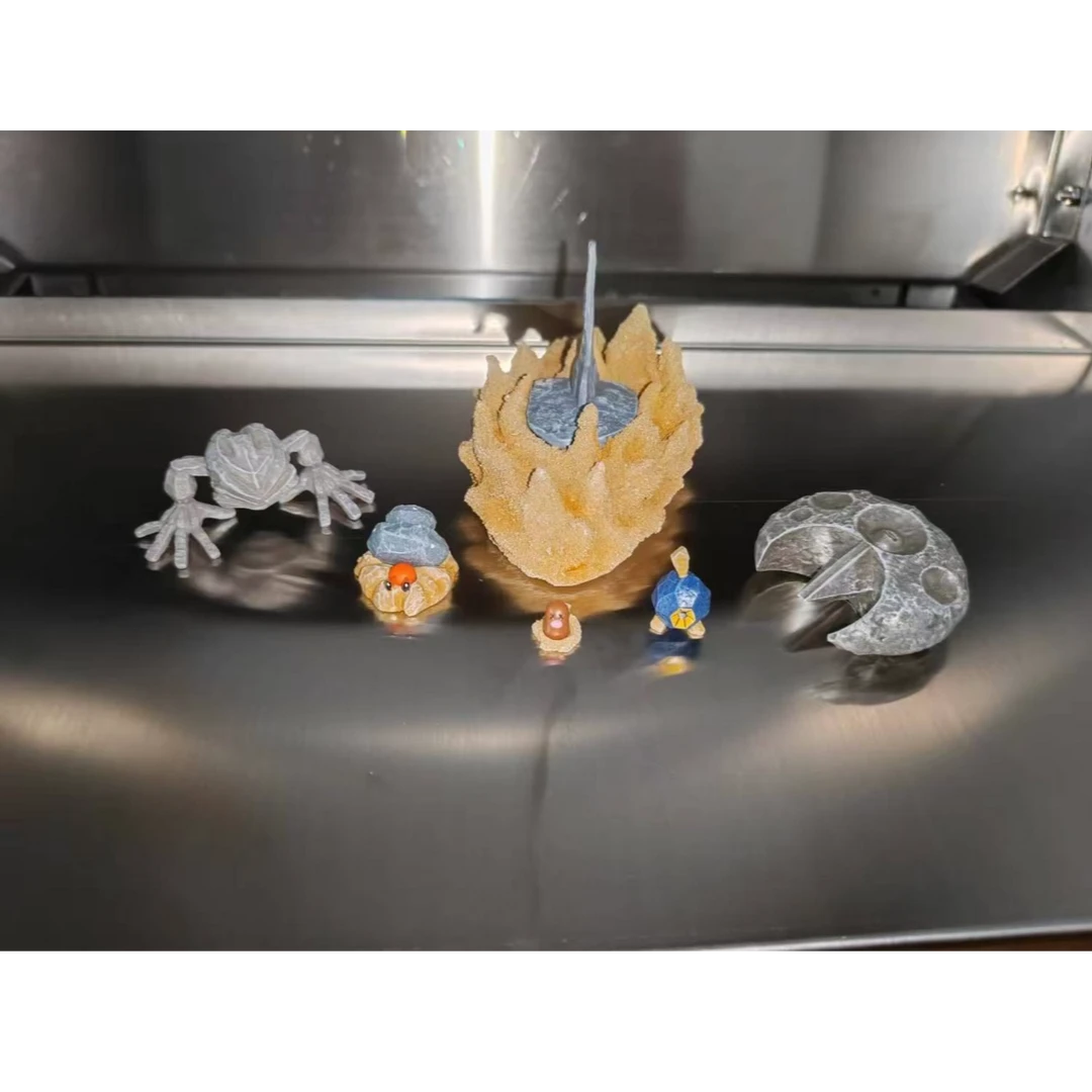 《原膜》造景包工作室  造景系列 六只 原膜 树脂手办