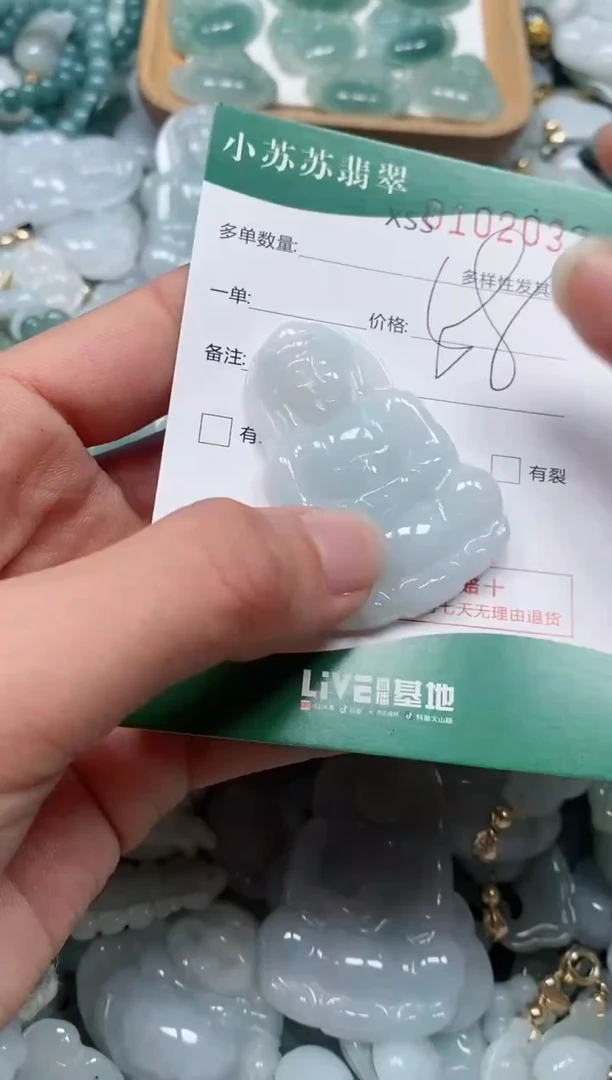 【闪购商品】翡翠颈饰未镶嵌闪购商品0102033