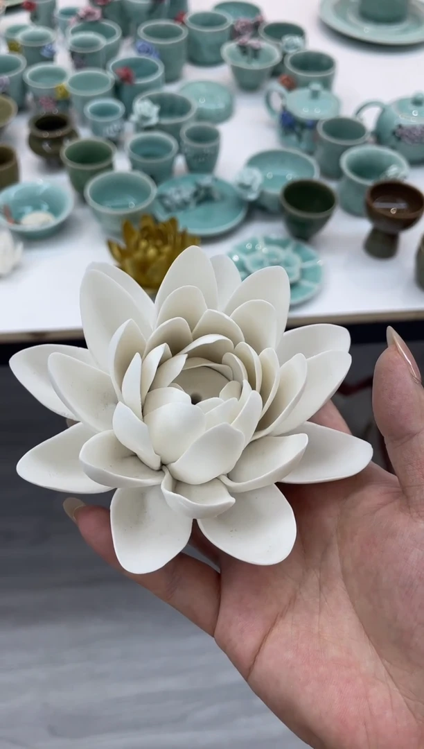 特价福利 微瑕 慧仙青瓷