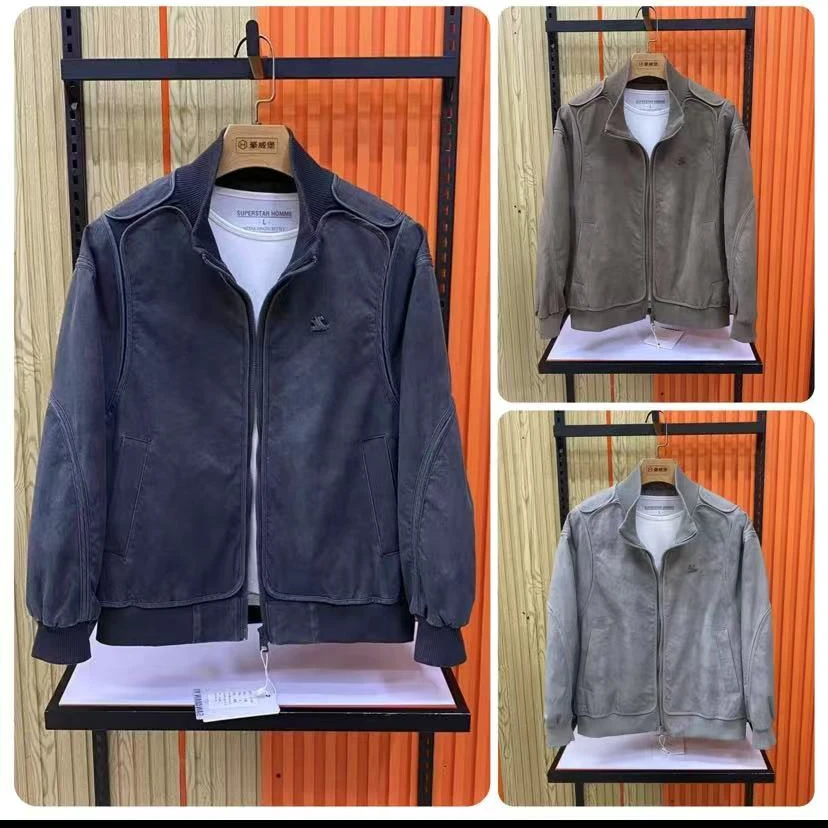 新款高品质男士立领休闲百搭夹克外套